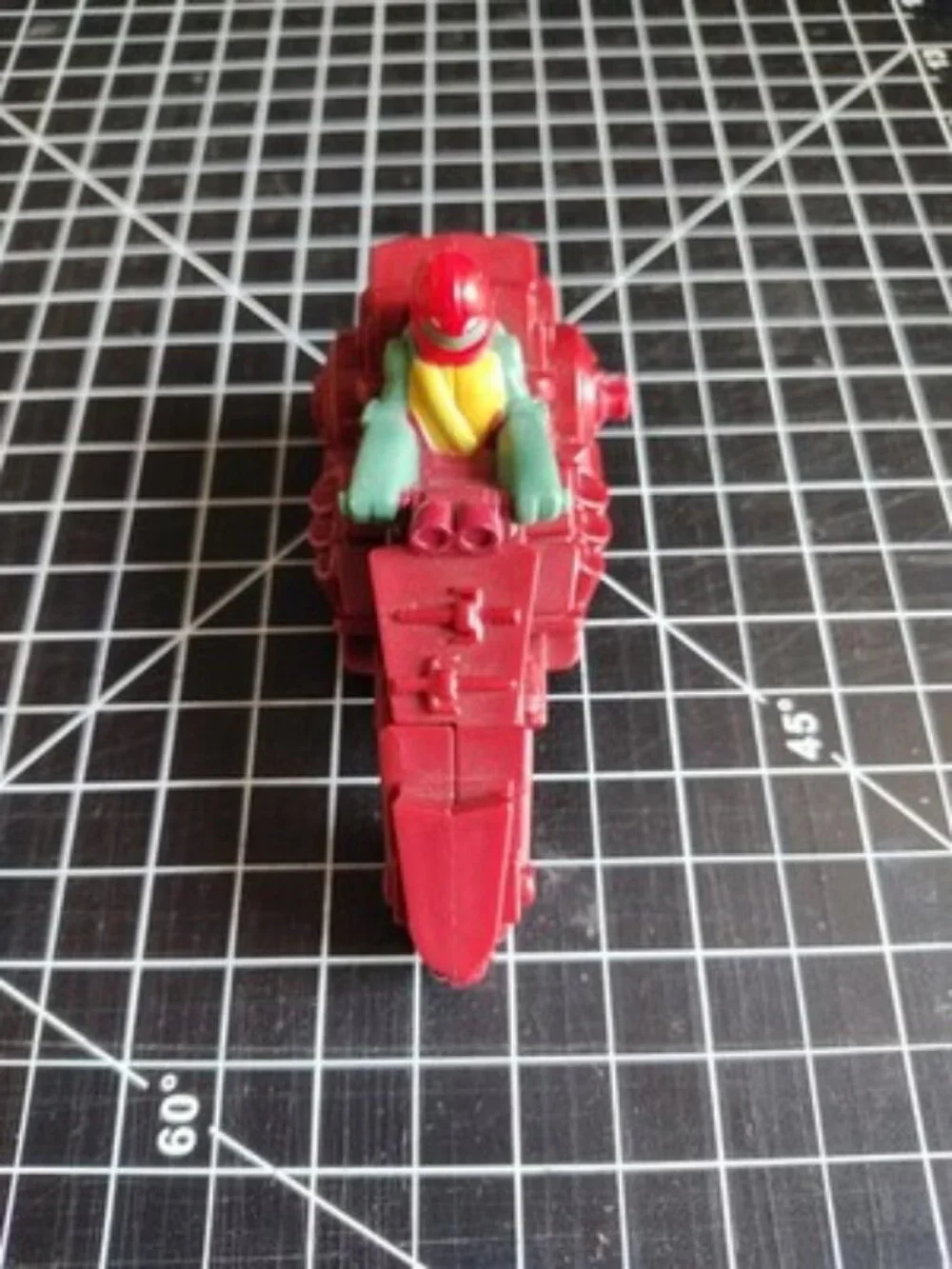 Teenage Mutant Ninja Turtles Raphael McDonalds Pull Back Action Motorcycle Tmnt